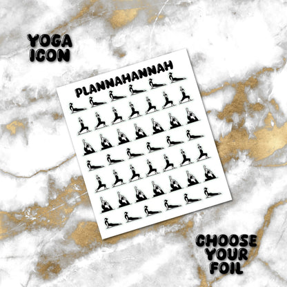 Yoga | Foiled Icon