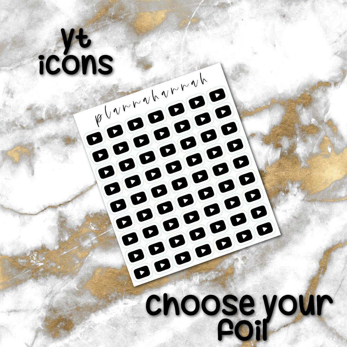 YT | Foiled Icon