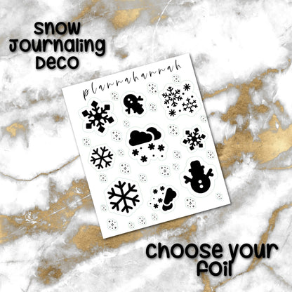 Snow | Foiled Deco