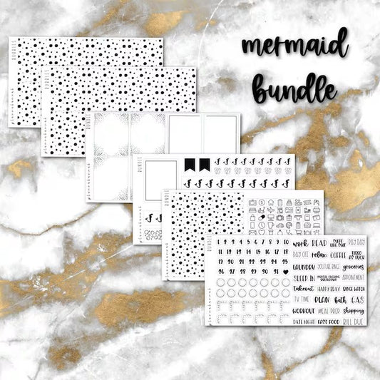 Mermaid Bundle | Foiled Sticker Bundle