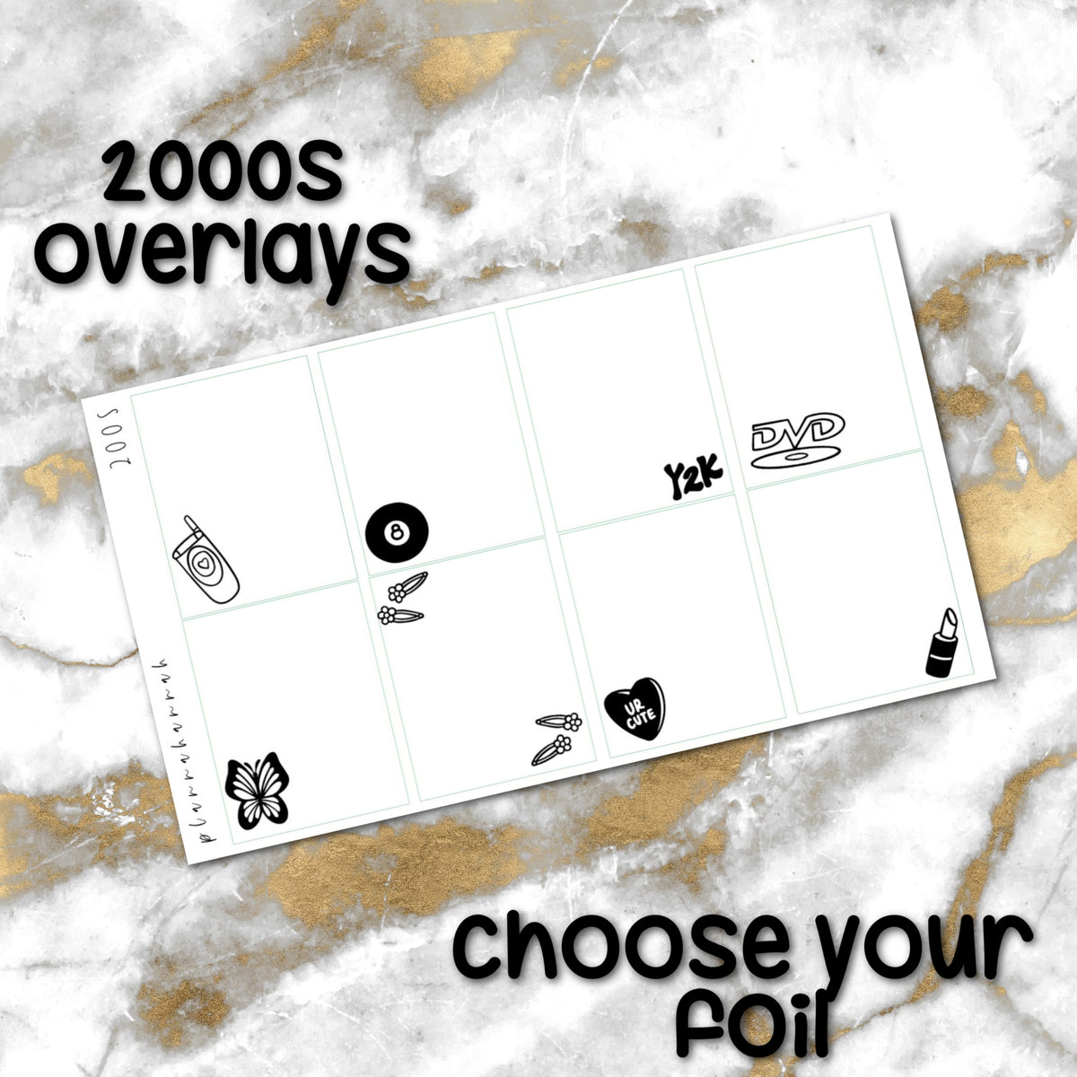 2000s | Foiled Overlay