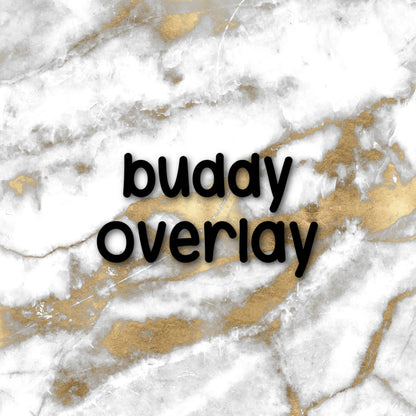 Buddy | Foiled Holiday Overlay