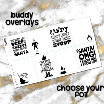Buddy | Foiled Holiday Overlay