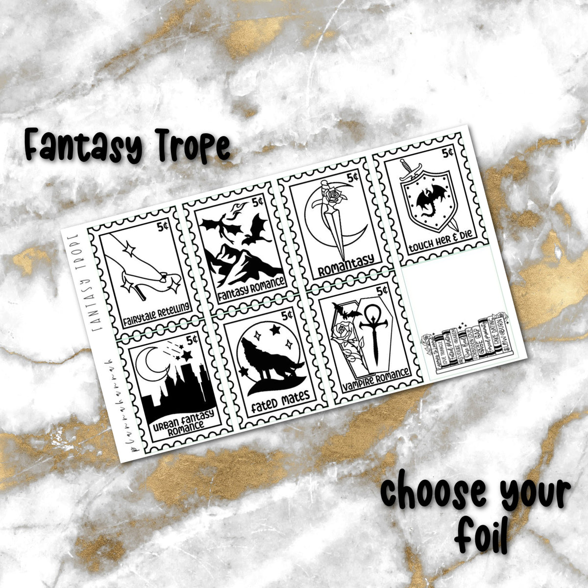 Fantasy Trope | Foiled Overlay