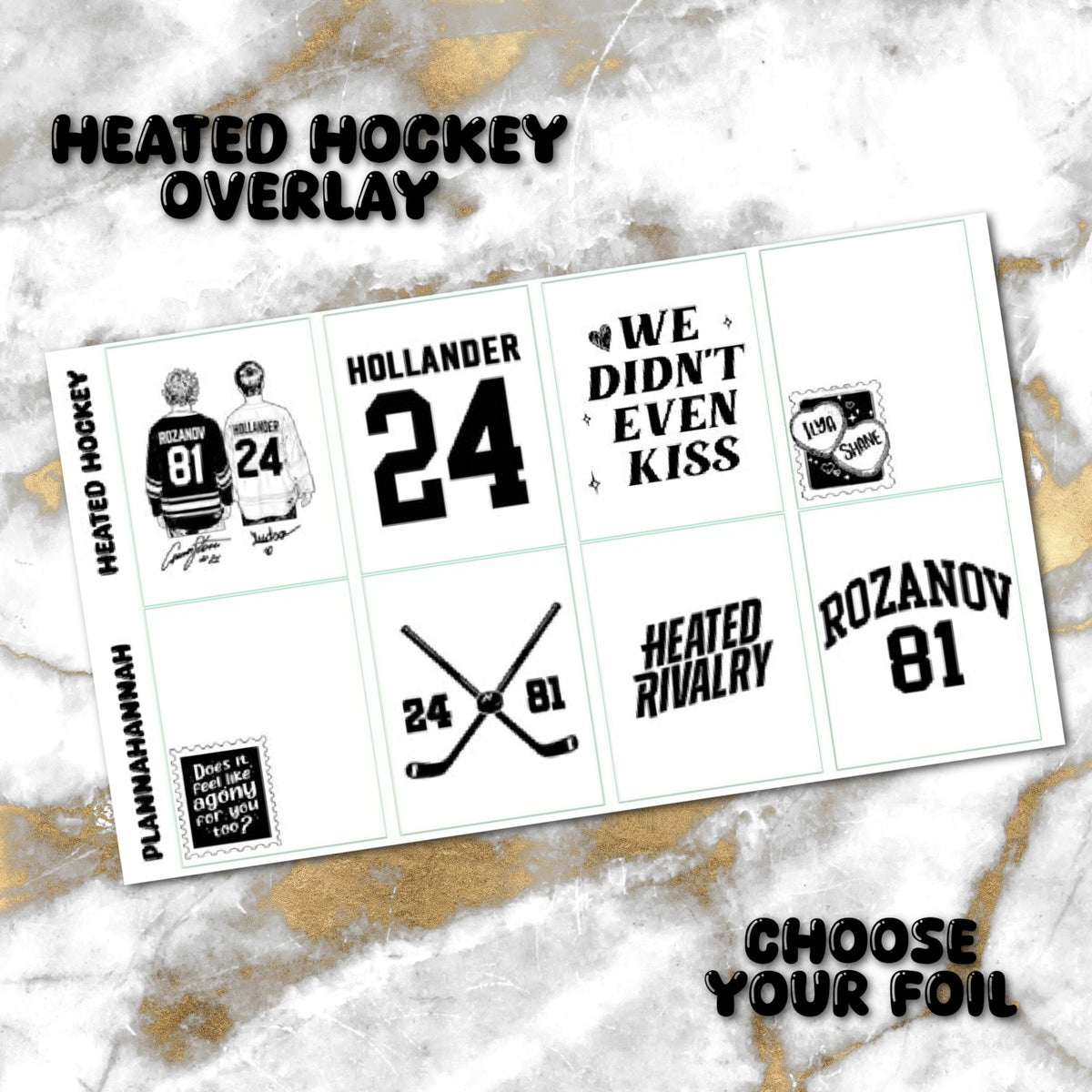 Heated Hockey | Foiled Fandom Overlay