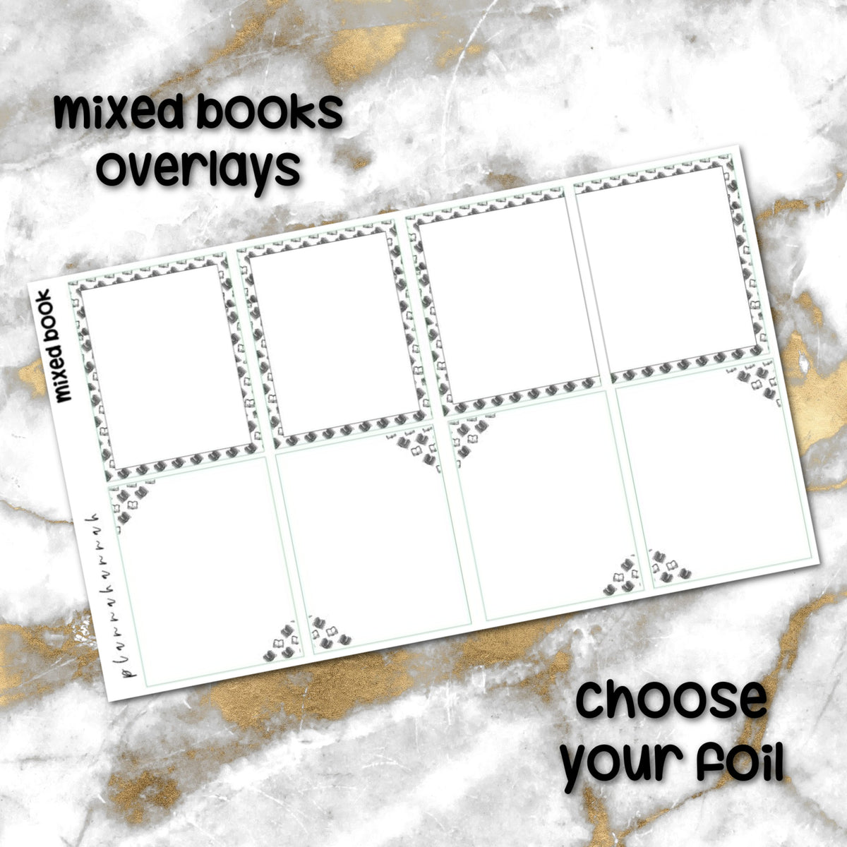 Mixed Book | Foiled Overlay