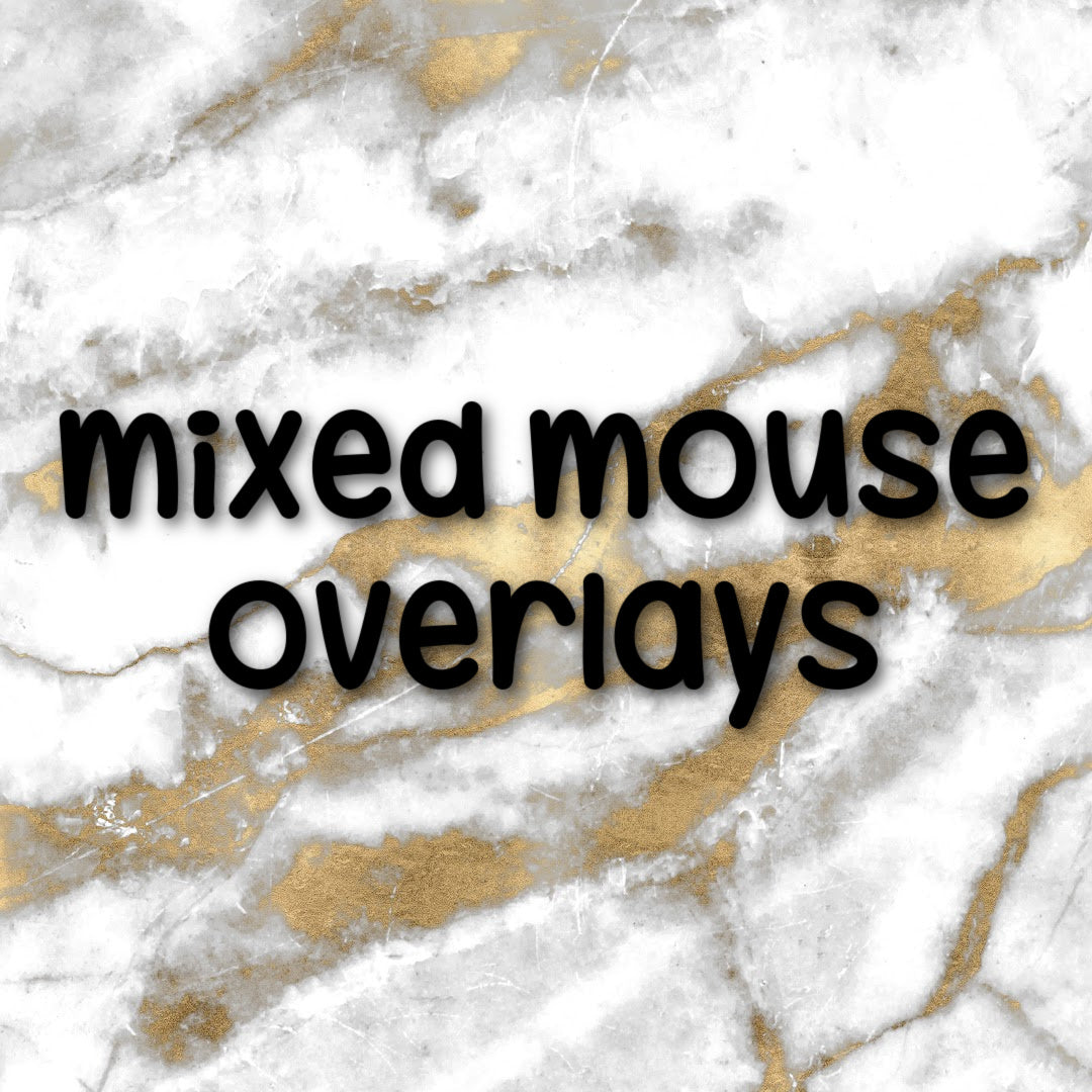 Mixed Mouse | Foiled Overlay