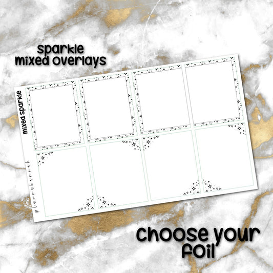 Mixed Sparkle | Foiled Overlay
