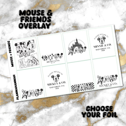 Mouse & Friends | Foiled Fandom Overlay