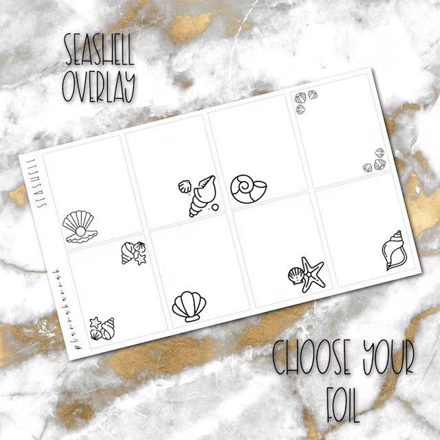 Seashell | Foiled Overlay