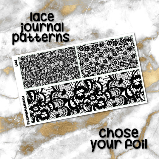 Lace | Foiled Journaling Patterns