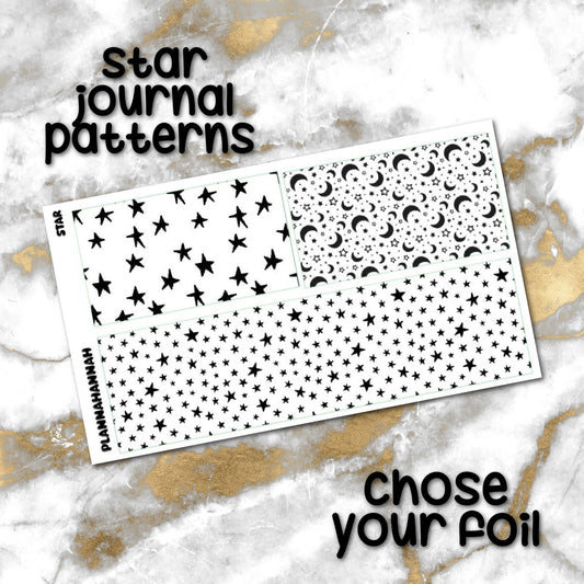 Star | Foiled Journaling Patterns