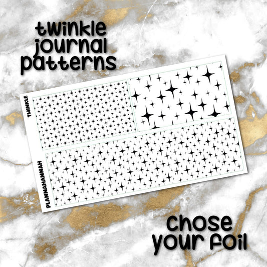 Twinkle | Foiled Journaling Patterns