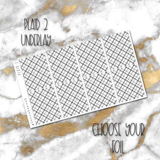 Plaid 2 | Foiled Underlay