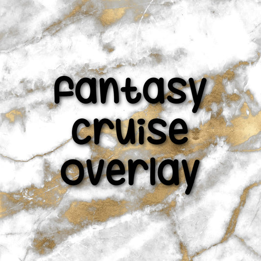 Fantasy Cruise | Foiled Overlay