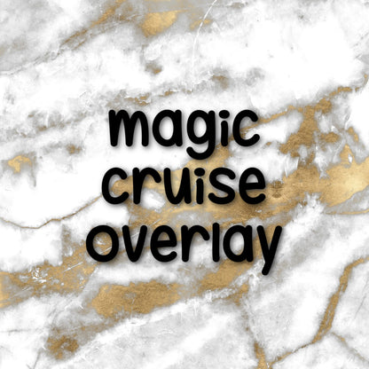 Magic Cruise | Foiled Overlay