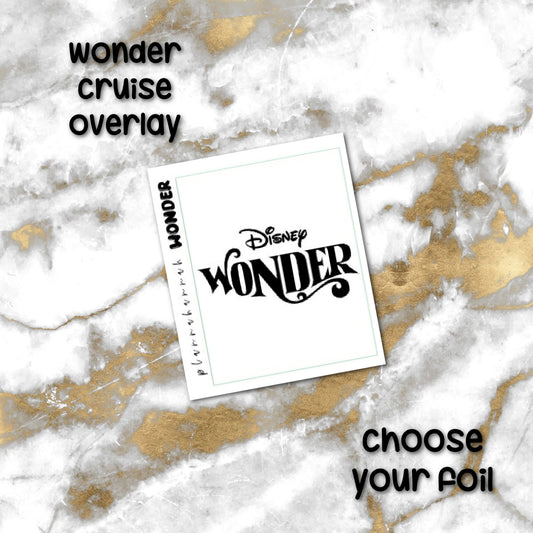 Wonder Cruise | Foiled Overlay