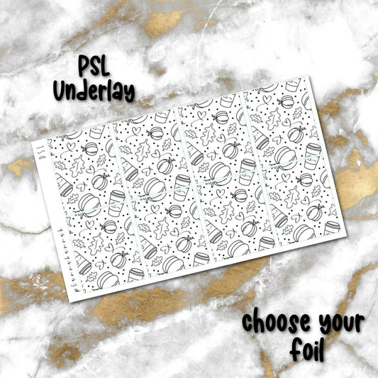 PSL | Foiled Halloween Underlays