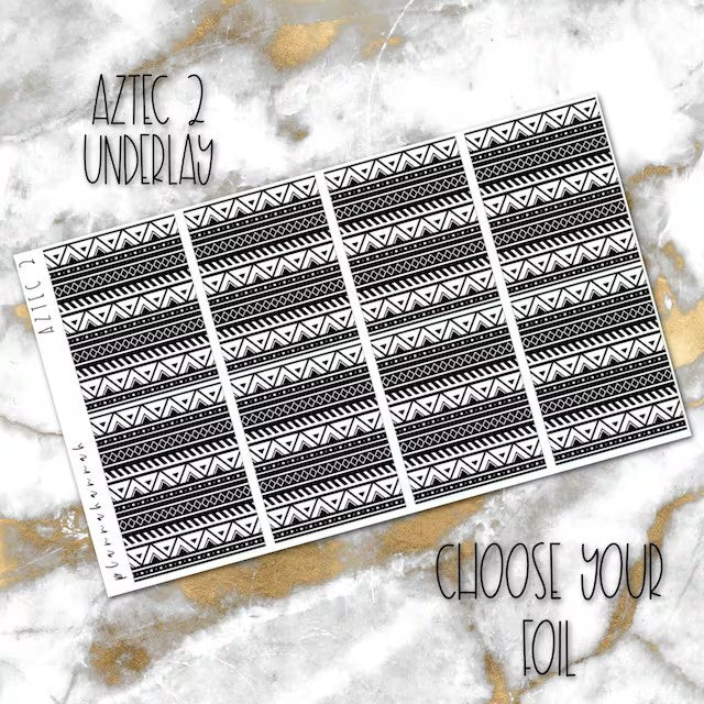 Aztec 2 | Foiled Underlay