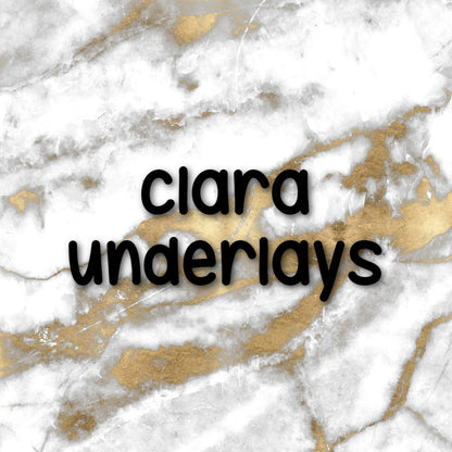 Clara | Foiled Fandom Underlay