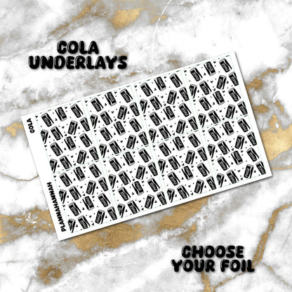 Cola | Foiled Underlay