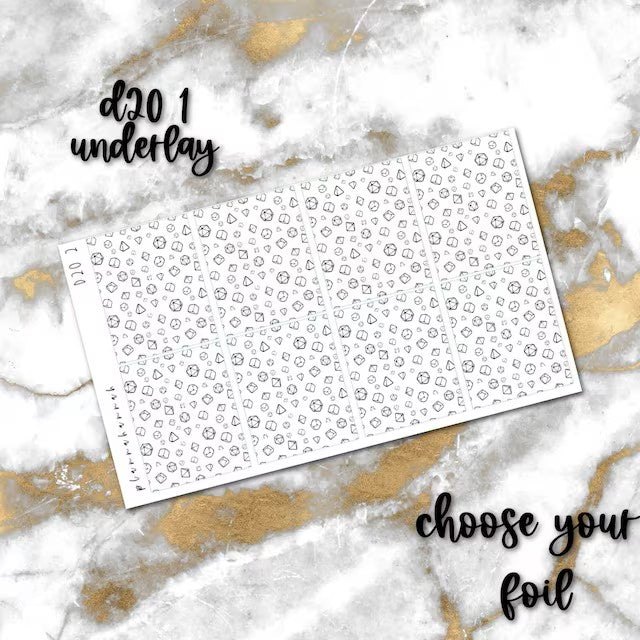 d20 2 | Foiled Underlay
