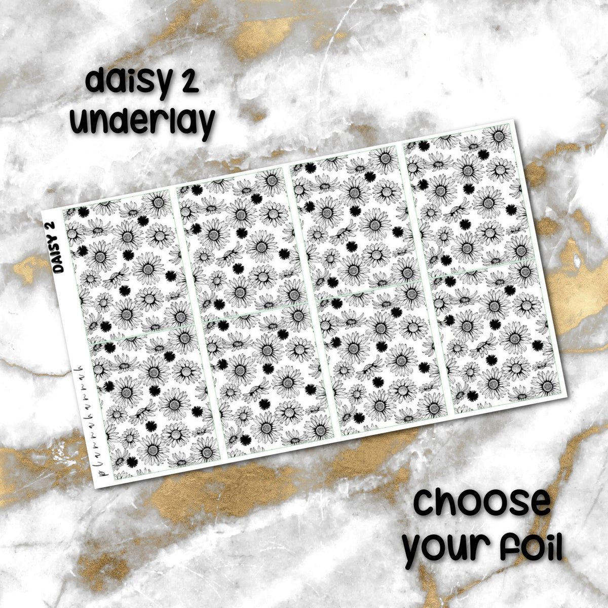 Daisy 2 | Foiled Underlay