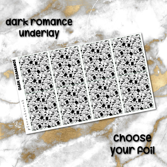 Dark Romance | Foiled Underlay