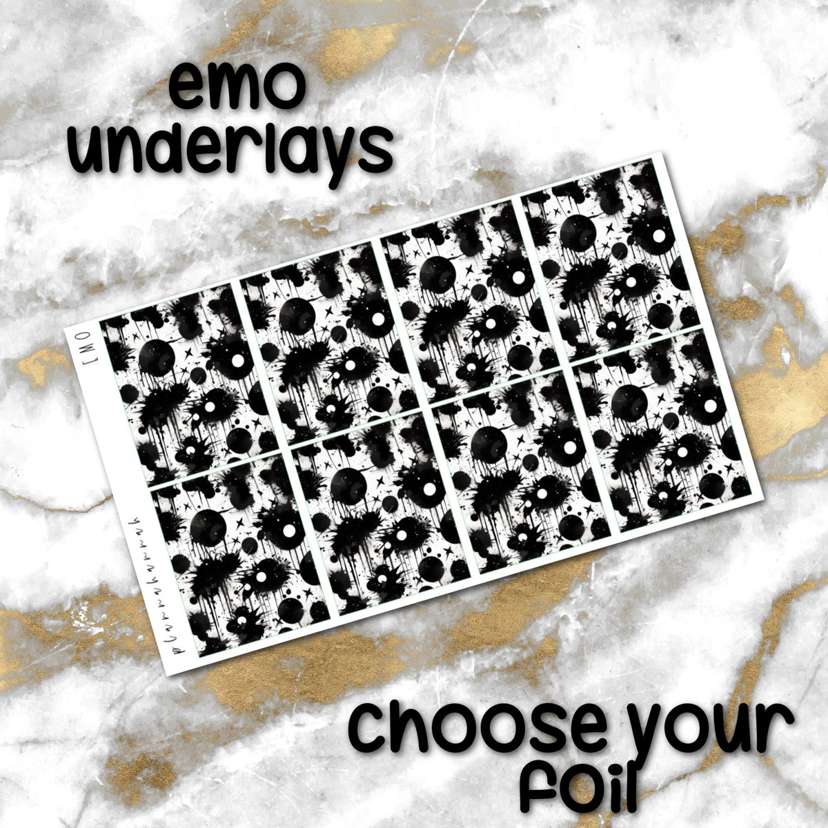 Emo | Foiled Underlay