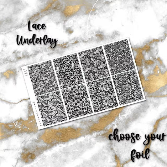 Lace | Foiled Underlay