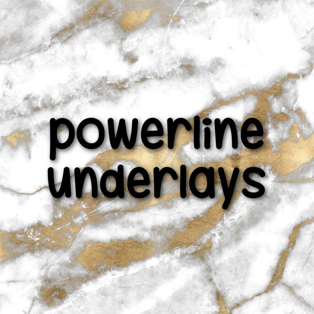 Powerline | Foiled Fandom Underlay