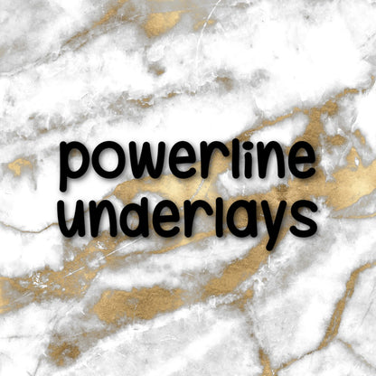 Powerline | Foiled Fandom Underlay