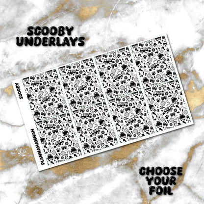Scooby | Foiled Fandom Underlay