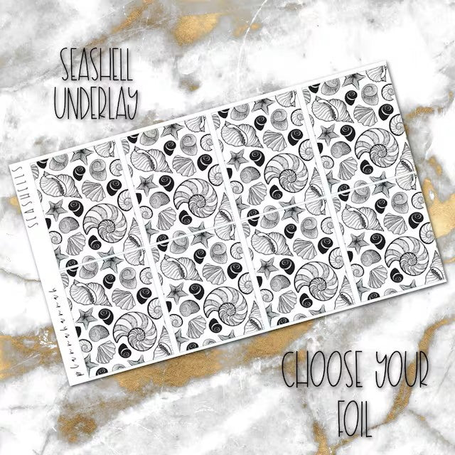 Seashell | Foiled Underlay