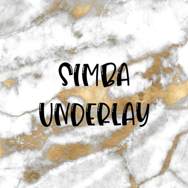 Simba | Foiled Fandom Underlay