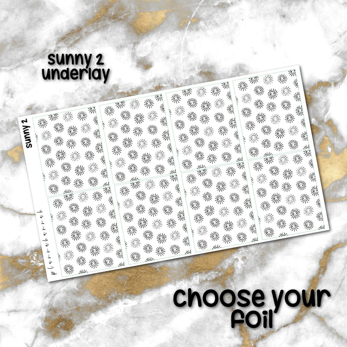 Sunny 2 | Foiled Underlay