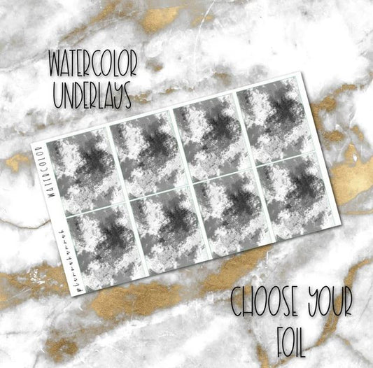 Watercolor | Foiled Underlay