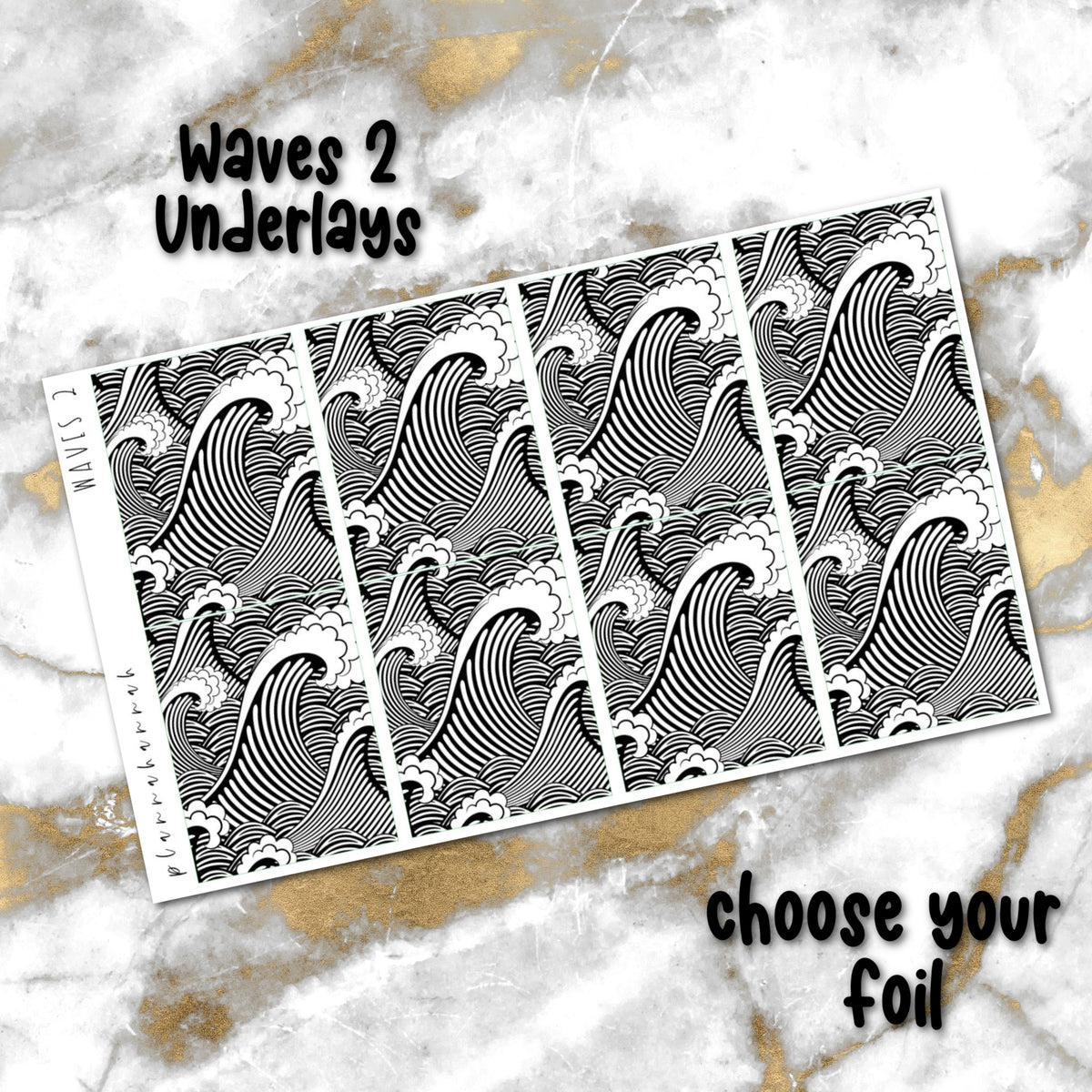 Waves 2 | Foiled Underlay
