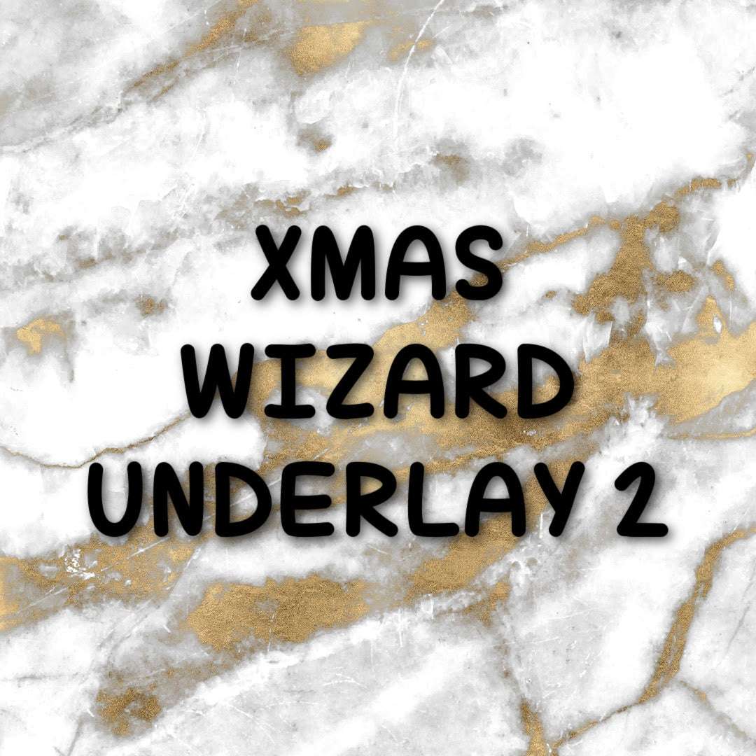 Xmas Wizard 2 | Foiled Holiday Underlay