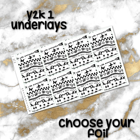 y2k 1 | Foiled Underlay