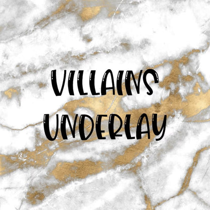 Villains | Foiled Fandom Underlay